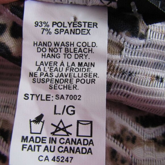 LEOPARD NWT Animal Print Safari Cheetah Textured Mob Wife knit Career Dress L - Picture 9 of 11